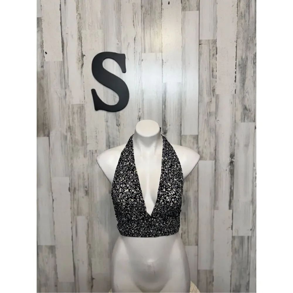 Floral backless top - Picture 1 of 7